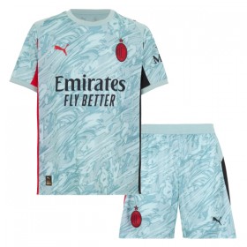 AC Milan M. Maignan 16 Målmand Børn Trøje Blå 2025-26 Kortærmet(+ Korte bukser)